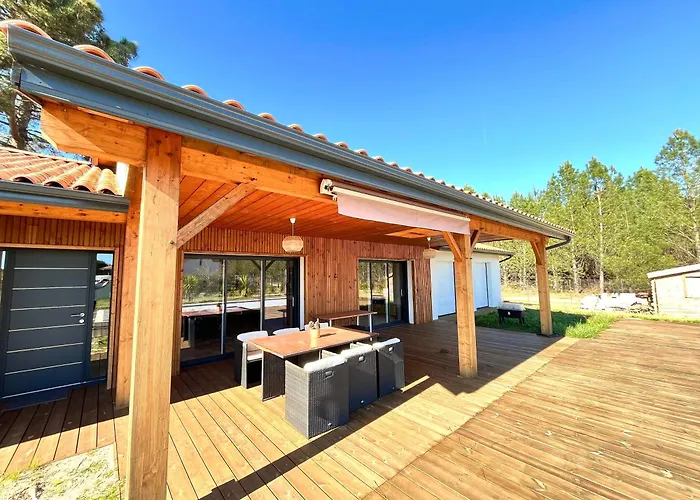 Cantate - Maison Avec Piscine Villa Escource